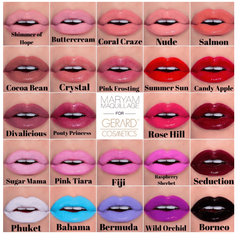 Gerard Cosmetics Color Your Smile Lighted Lip Gloss - Seduction