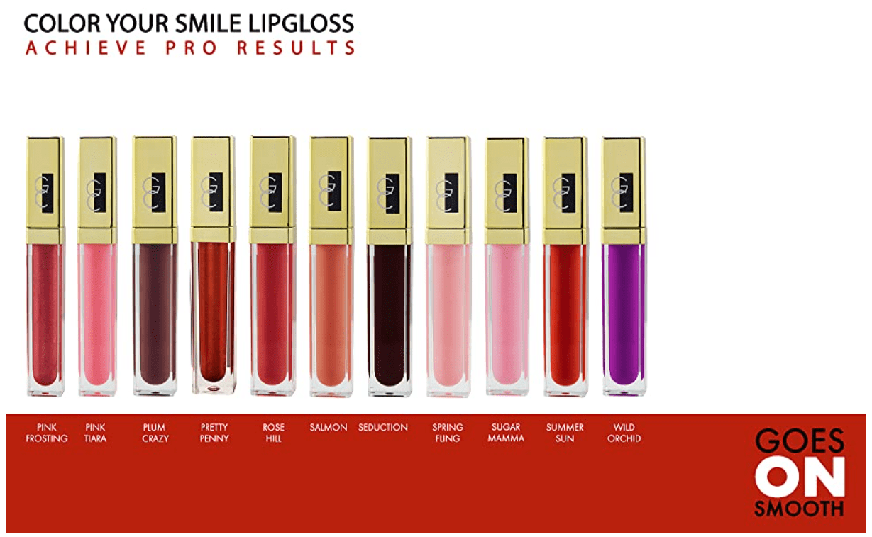 Gerard Cosmetics Color Your Smile Lighted Lip Gloss - Seduction