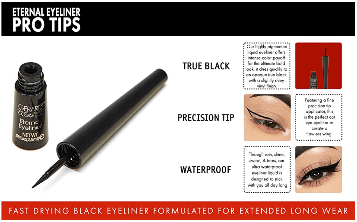 Gerard Cosmetics Eternal Eyeliner - Black