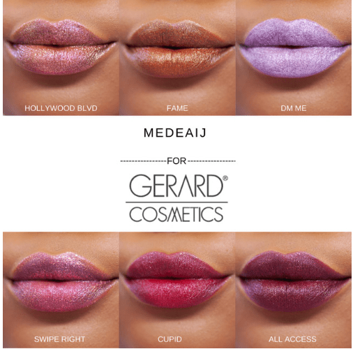 Gerard Cosmetics Glitter Lipstick - Cupid