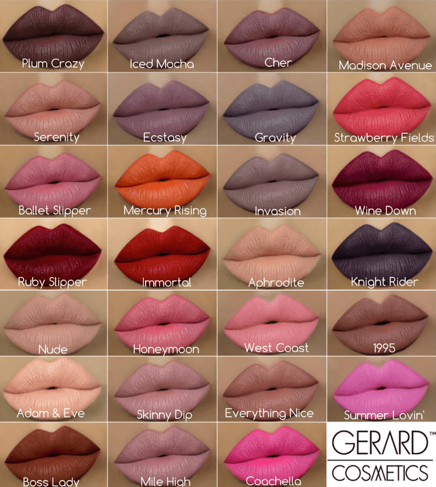 Gerard Cosmetics Hydra Matte Liquid Lipstick - Cher
