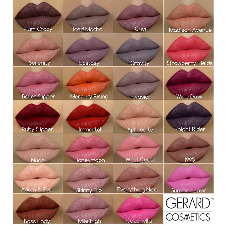 Gerard Cosmetics Hydra Matte Liquid Lipstick - Invasion