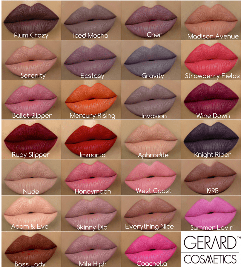 Gerard Cosmetics Hydra Matte Liquid Lipstick - Plum Crazy