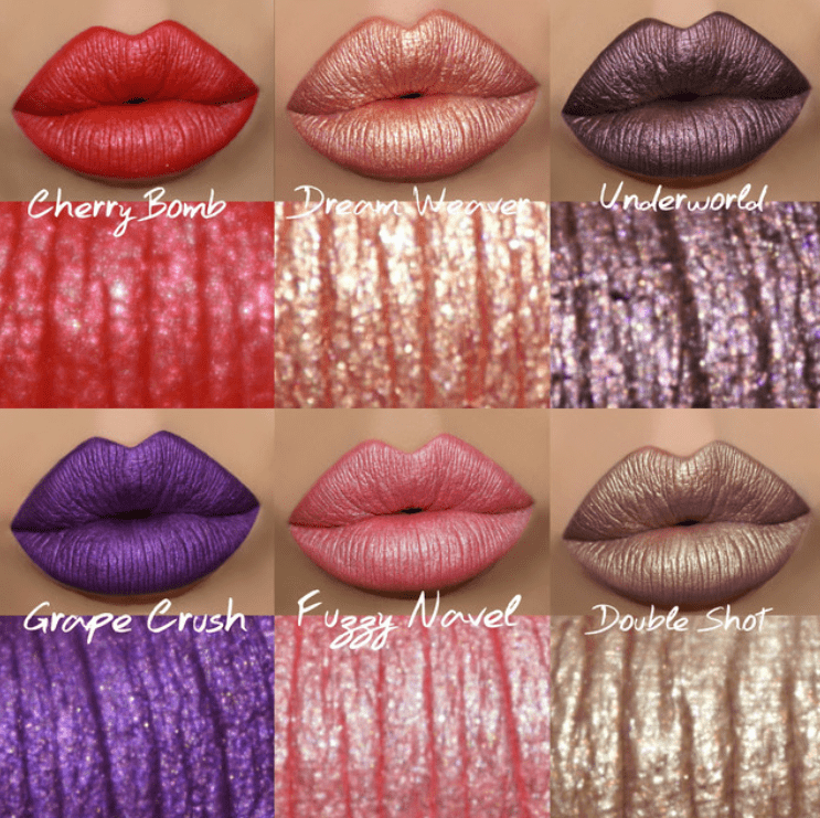 Gerard Cosmetics Metal Matte Liquid Lipstick - Fuzzy Navel