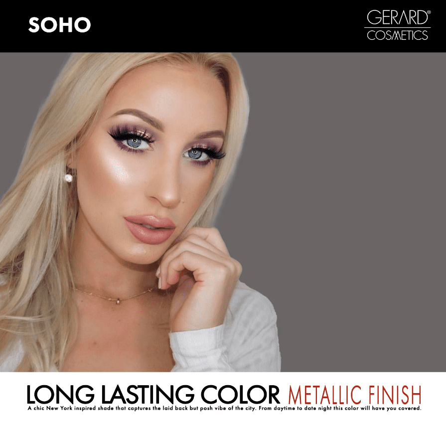 Gerard Cosmetics Metal Matte Liquid Lipstick - Soho