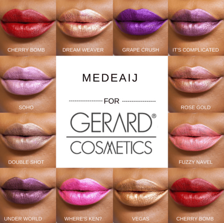 Gerard Cosmetics Metal Matte Liquid Lipstick - Vegas
