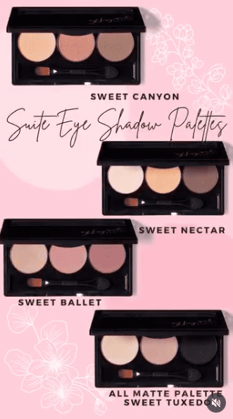 Hynt Beauty SUITE Eye Shadow Palette - Sweet Nectar (SP04)