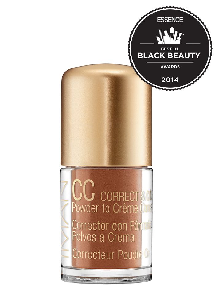 IMAN CC Correct & Cover Powder to Creme Concealer, Earth Medium