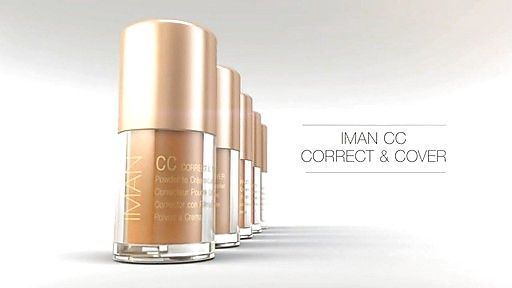 IMAN CC Correct & Cover Powder to Creme Concealer, Earth Medium