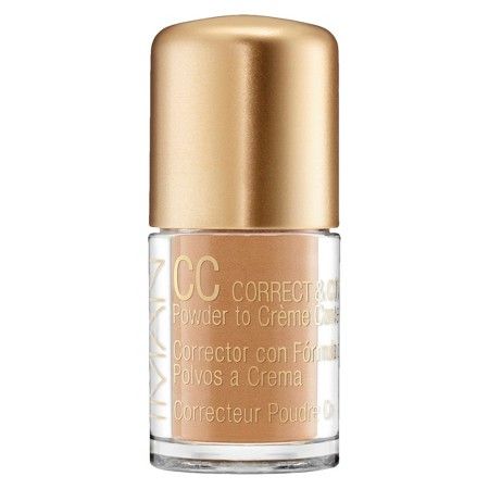 IMAN CC Correct & Cover Powder to Creme Concealer, Sand Medium