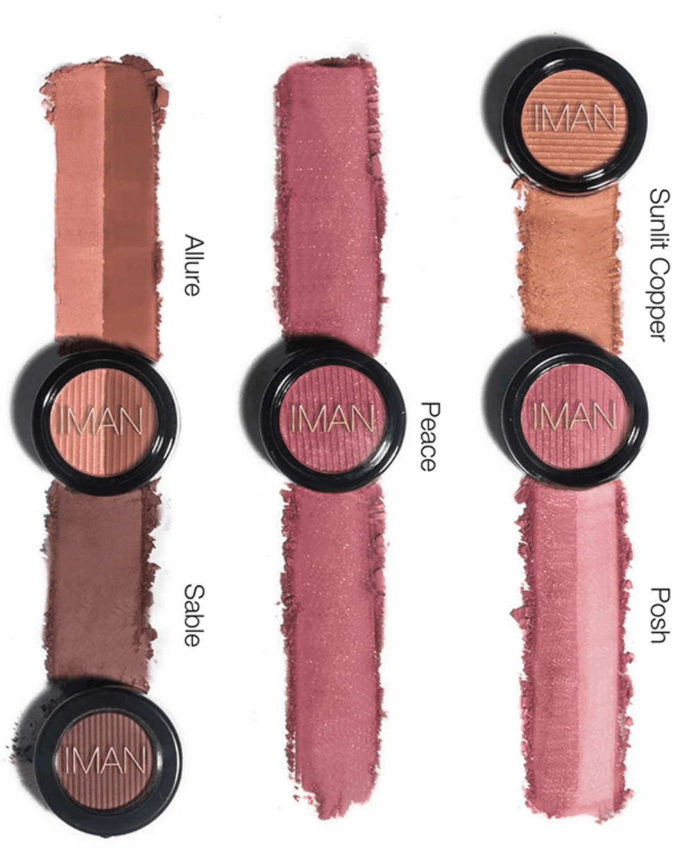IMAN COSMETICS Blushing Powder - Sunlit Copper