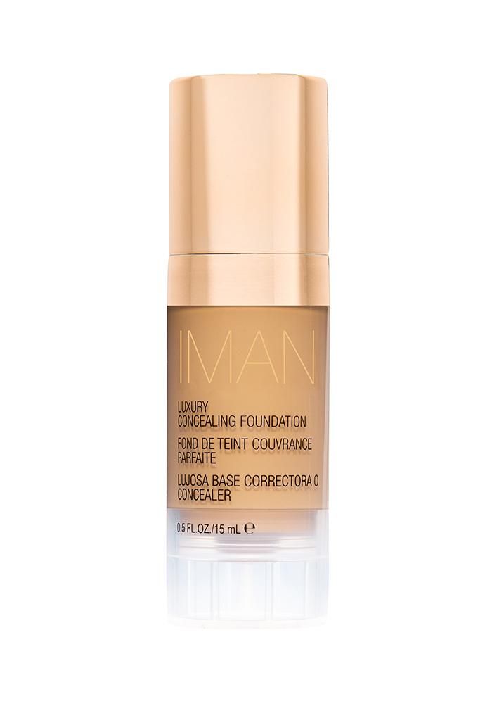 IMAN COSMETICS Luxury Concealing Foundation - Sand 4
