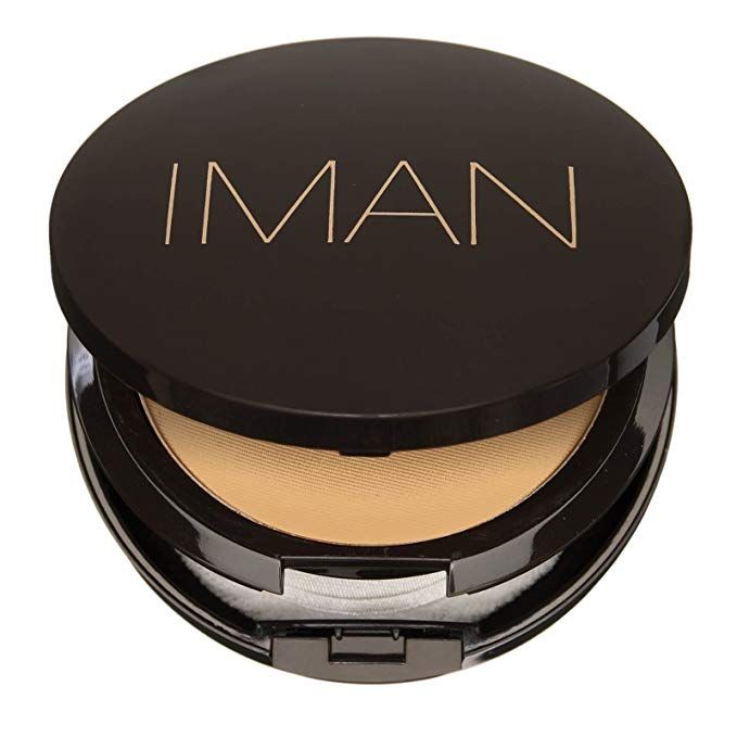 IMAN COSMETICS Luxury Pressed Powder - Sand Light Medium