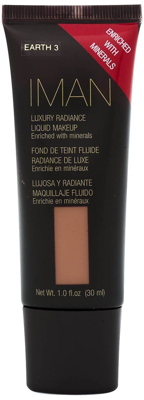 IMAN COSMETICS Luxury Radiance Liquid Makeup - Clay 3
