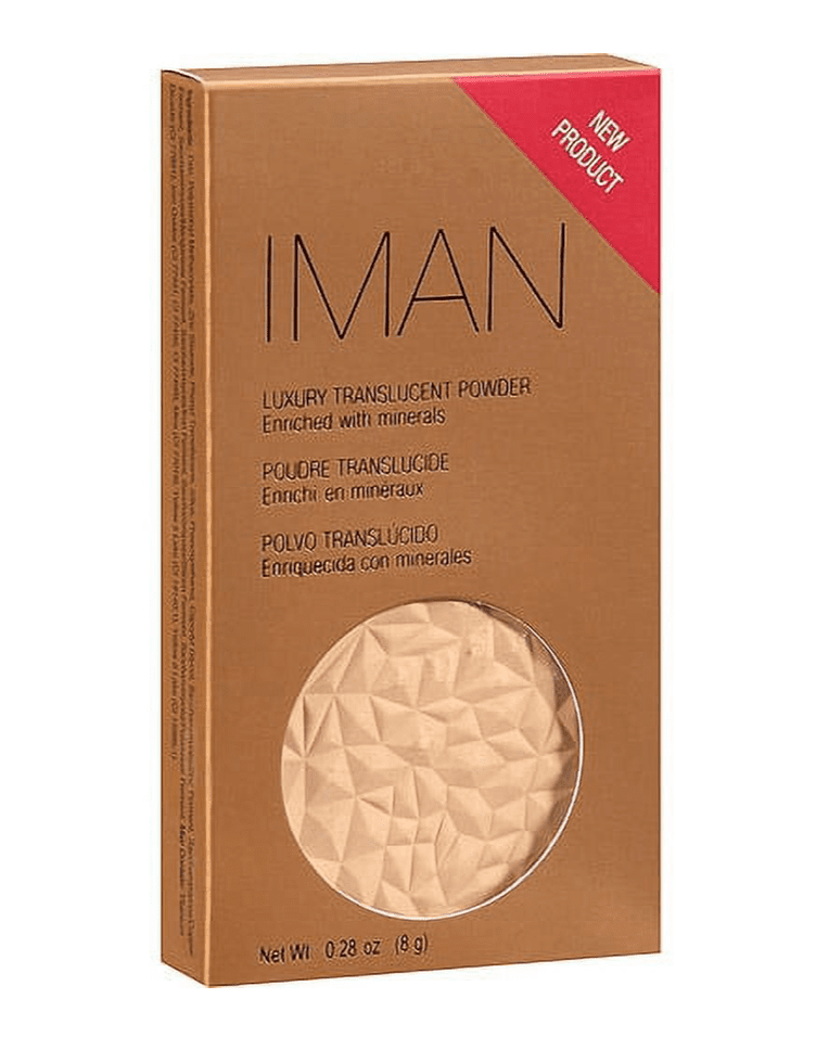 IMAN Cosmetics Luxury Translucent Powder - Sand Light Medium