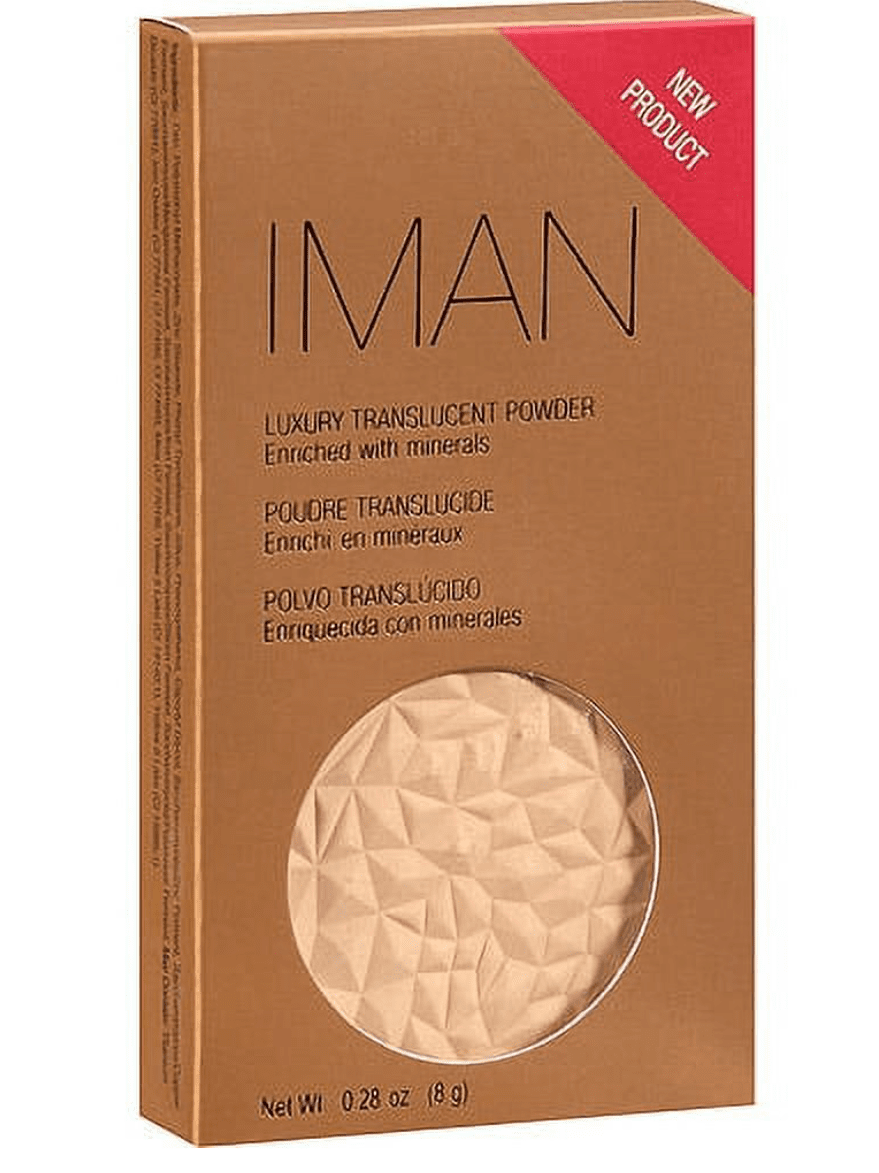 IMAN Cosmetics Luxury Translucent Powder - Sand Light Medium