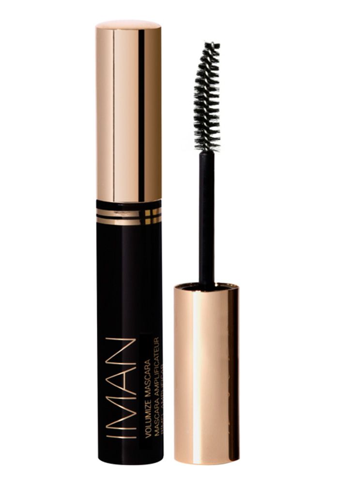 IMAN COSMETICS Mascara, Volumize, Black Ink - 0.25 oz
