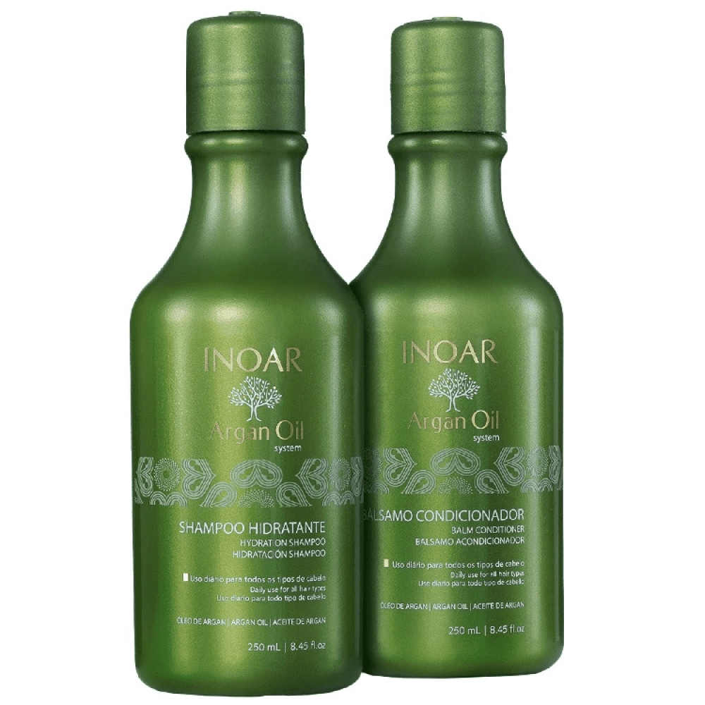 INOAR Duo Argan Oil Kit - Shampoo & Conditioner