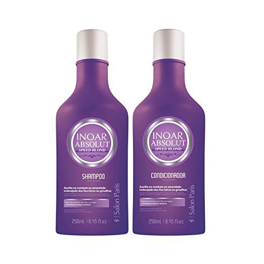 INOAR Duo Speed blond Kit - Shampoo + Conditioner
