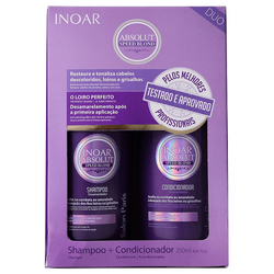INOAR Duo Speed blond Kit - Shampoo + Conditioner