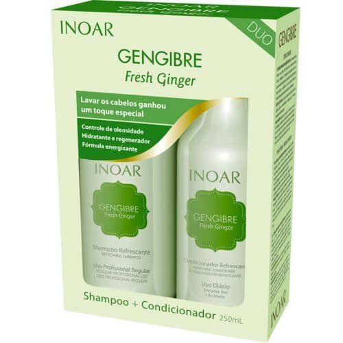 INOAR Fresh Ginger Hair Duo Kit - Shampoo & Conditioner