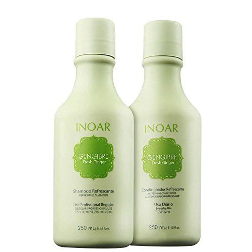 INOAR Fresh Ginger Hair Duo Kit - Shampoo & Conditioner