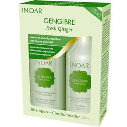 INOAR Fresh Ginger Hair Duo Kit - Shampoo & Conditioner