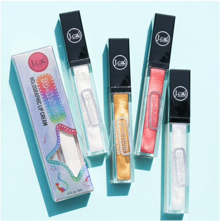 J.CAT 3D-Licious Holographic Lip Cream - Cinnamonster (HLC102)