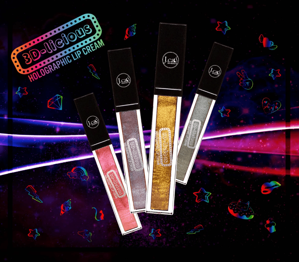 J.CAT 3D-Licious Holographic Lip Cream - Wonder Pearl (HLC101)