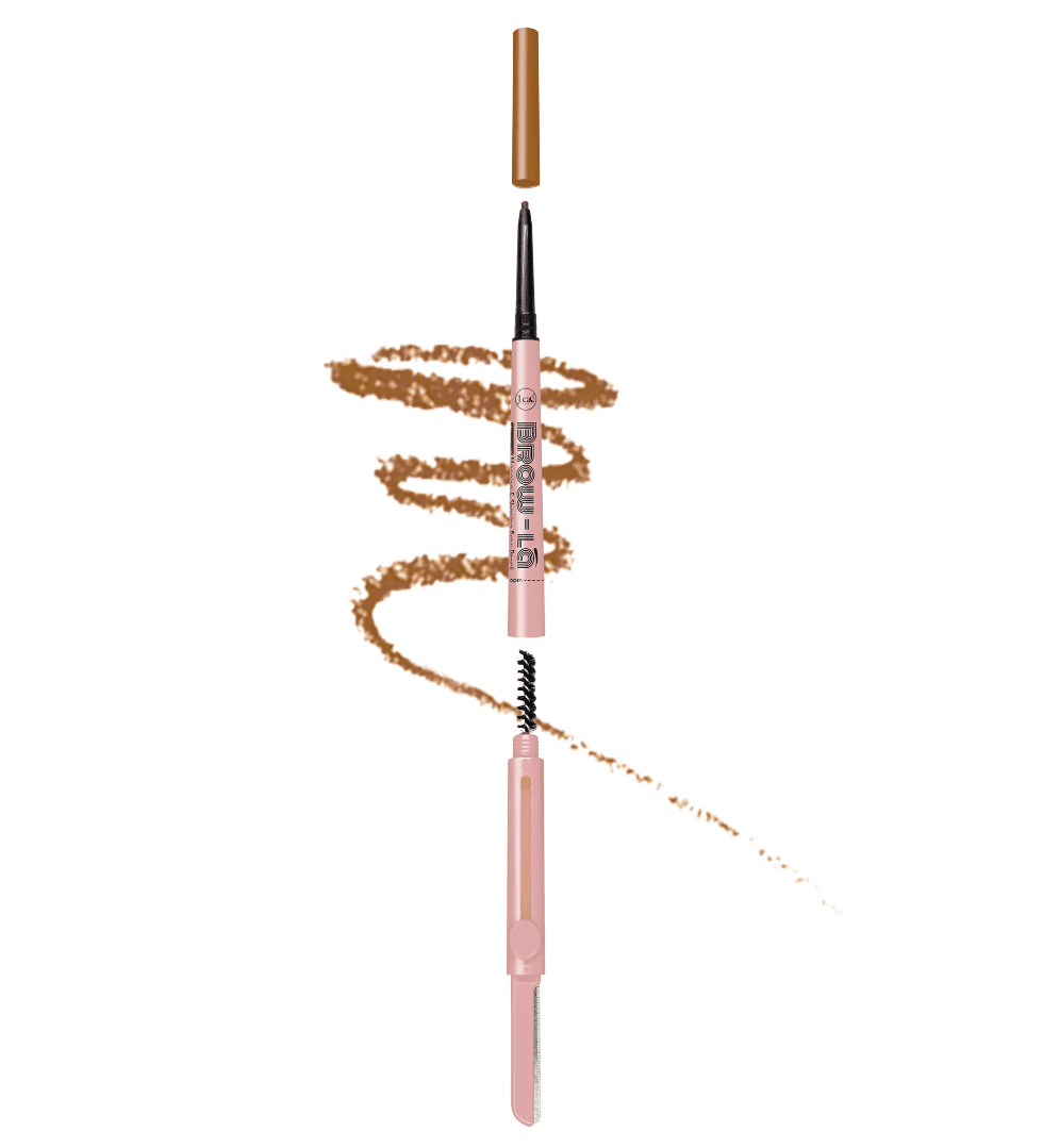 J.Cat Beauty 3 in 1 Mapping & Shaping Brow Pencil, Strawburn (MSP101)