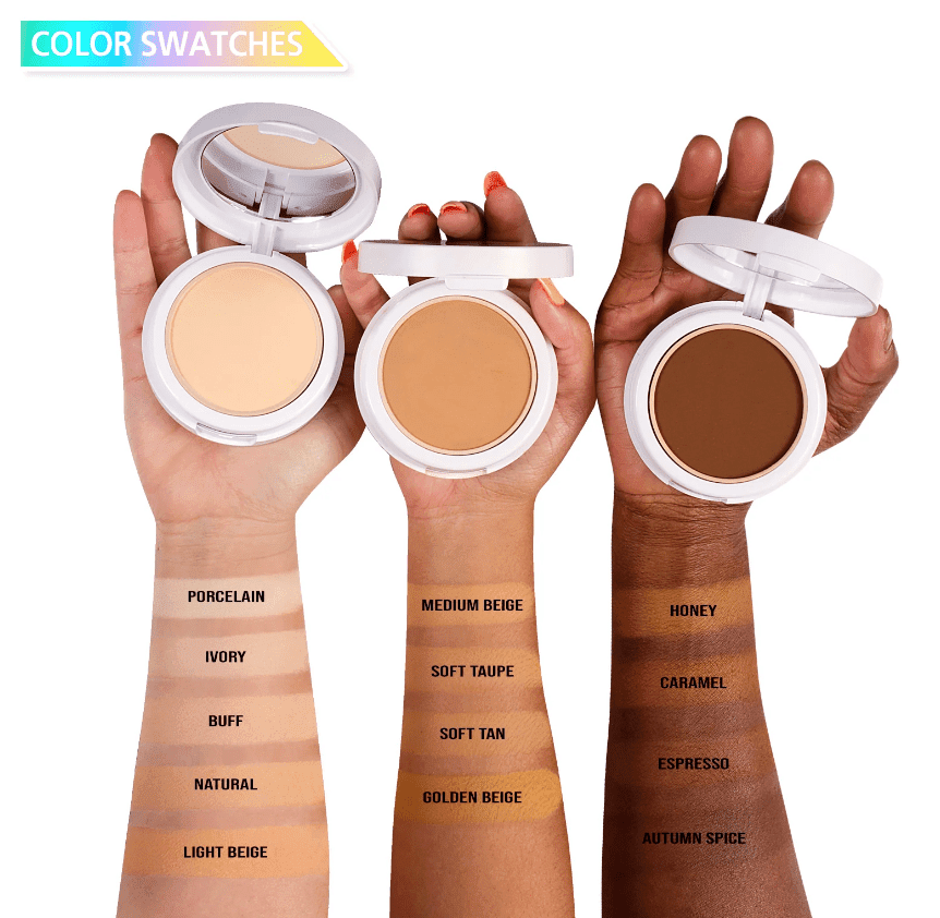 J.Cat Beauty Aquasurance Compact Foundation - Golden Beige (ACF105)