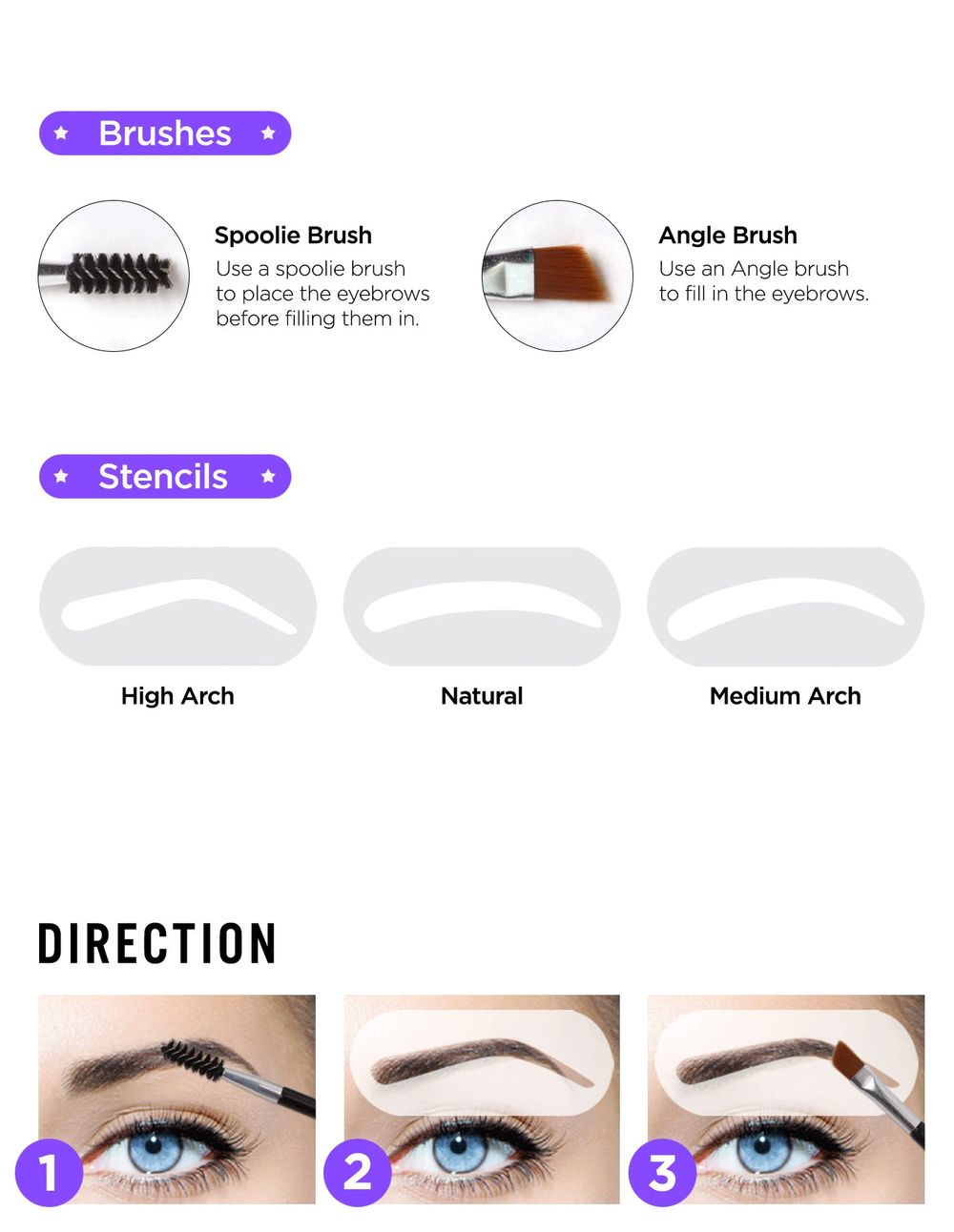 J.Cat Beauty Brow-Mazing Duo - Brown (103)