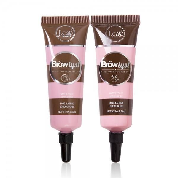 J.Cat Beauty Browlyst Brow Gel Set Brown (BLS101)
