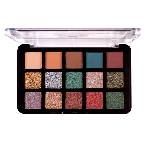 J.Cat Beauty Dia & Noche Tri-Element 15 Eyeshadow Palette, NOCHE (DNP102)