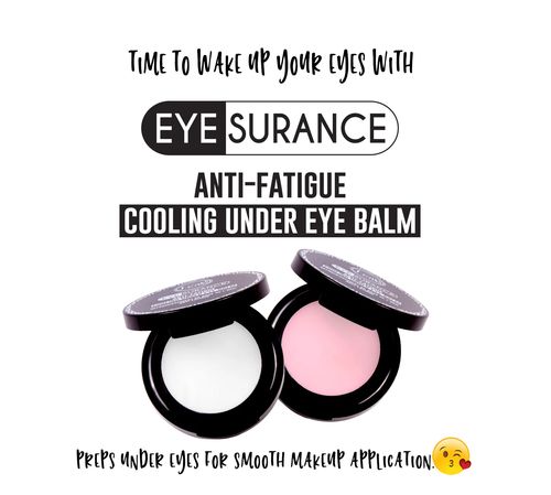 J.Cat Beauty Eyesurance Anti-Fatigue Cooling Under Eye Balm Cucumber & Aloe Extract, Pink