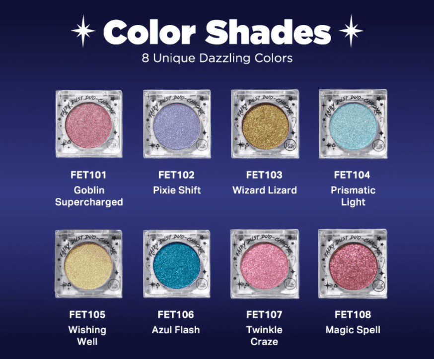 J.Cat Beauty FairyDust Duo Chrome Eye Topper - Goblin Supercharged FET101