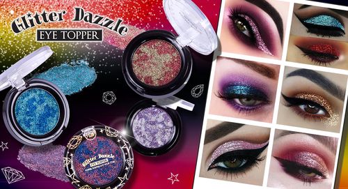 J.Cat Beauty - Glitter Dazzle Eye Topper - Less Bitter More Glitter