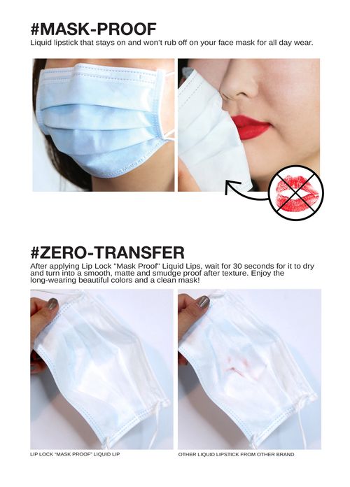 J.Cat Beauty Lip Lock Mask Proof Liquid Lipstick, First Response (LMP103)