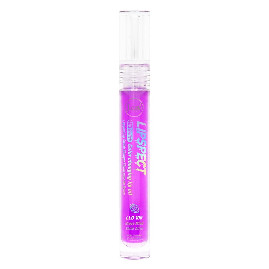 J.Cat Beauty Lipspect Lip Switch Color Changing Lip Oil (Grape Mind Think Alike)