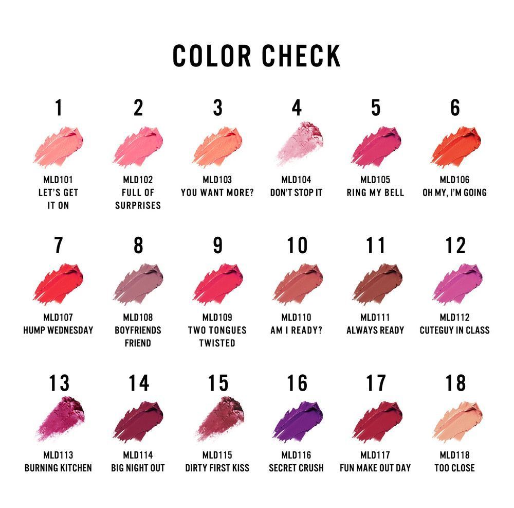 J.Cat Beauty Mate Lipstick Diary, Dirty First Kiss