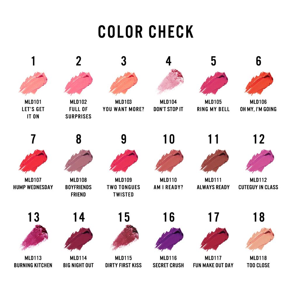 J.Cat Beauty Mate Lipstick Diary, Don't Stop it