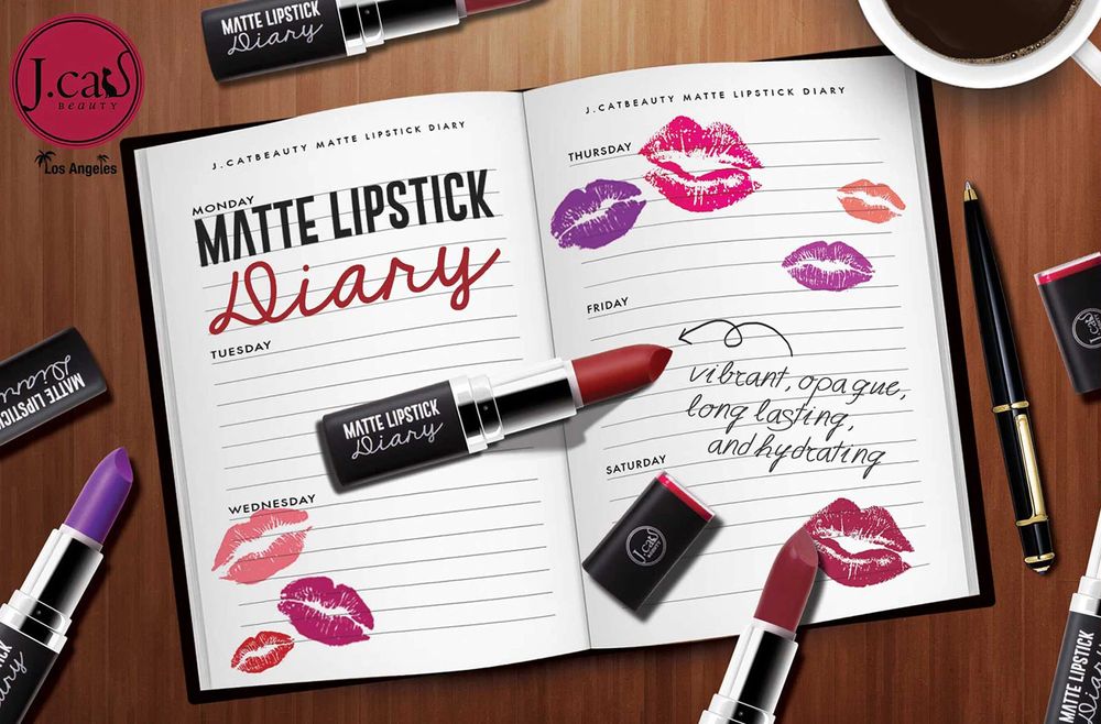 J.Cat Beauty Mate Lipstick Diary, You Want More?