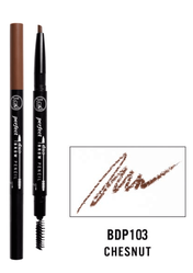 J.Cat Beauty Perfect Brow Duo Pencil, Chestnut (BDP103)