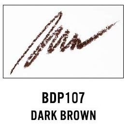 J.Cat Beauty Perfect Brow Duo Pencil, Dark Brown (BDP107)
