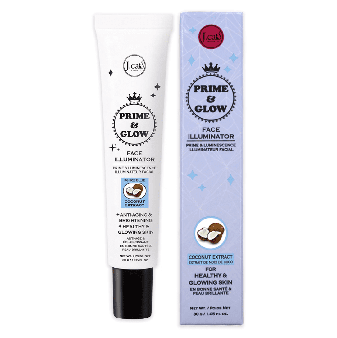 J.Cat Beauty Prime & Glow Face Illuminator, Blue (PGI102)