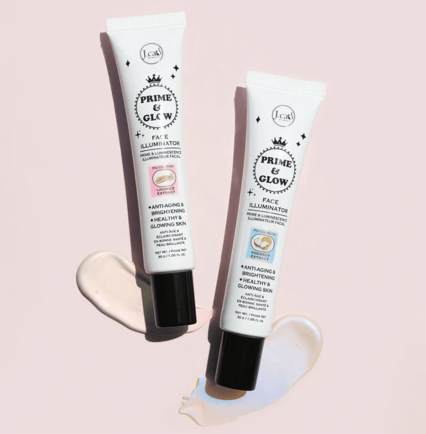 J.Cat Beauty Prime & Glow Face Illuminator, PINK (PGI101)
