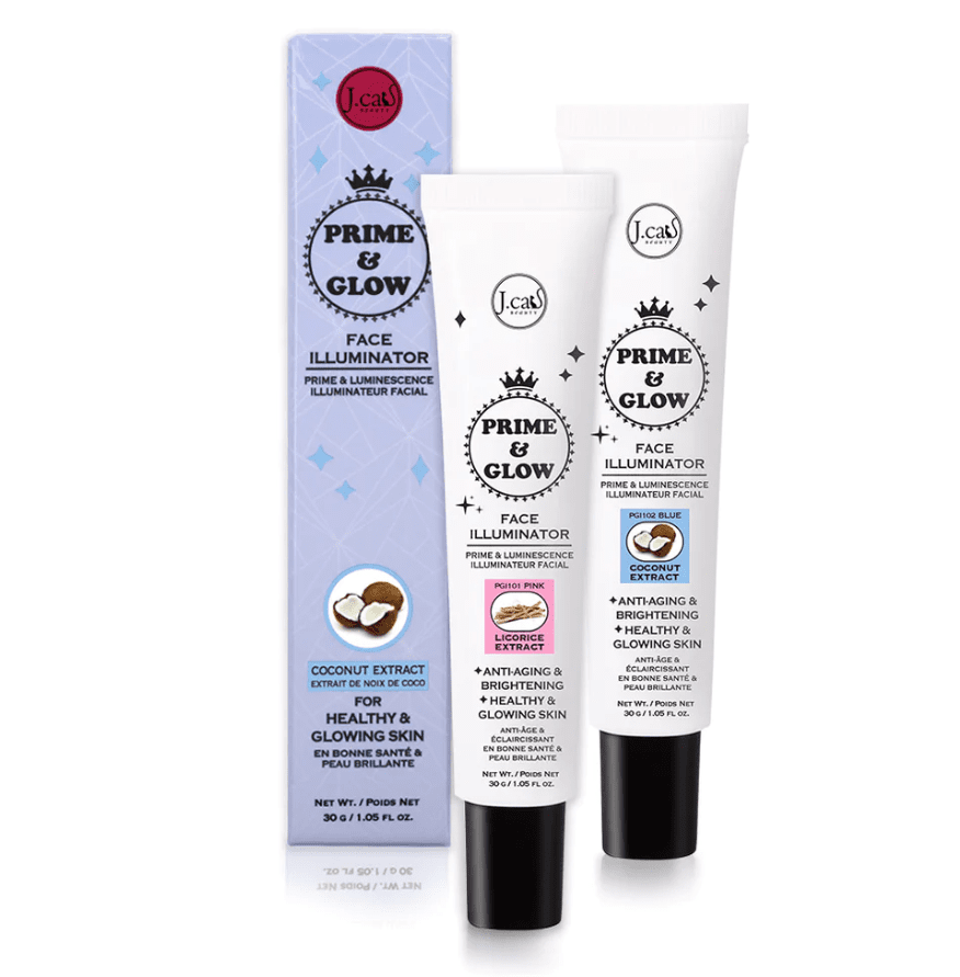 J.Cat Beauty Prime & Glow Face Illuminator, PINK (PGI101)