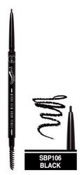 J.Cat Beauty Procision Micro Slim Brow Pencil, Black (SBP106)