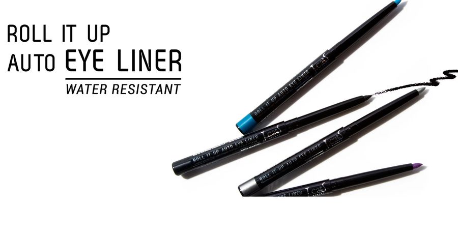 J.Cat Beauty Roll It Up Auto Eyeliner - Charcoal Grey (RAE112)