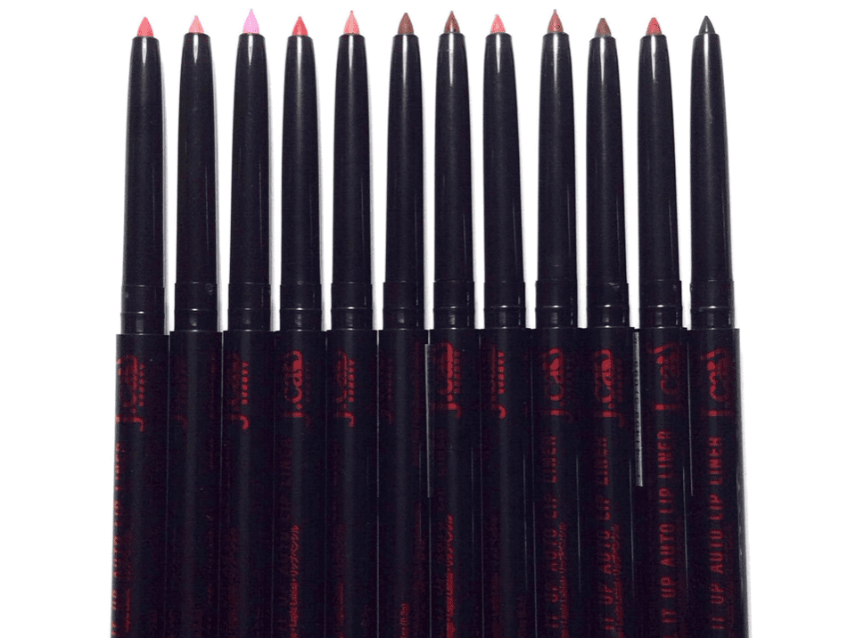 J.Cat Beauty Roll It Up Auto Lip Liner, Black (RAL112)